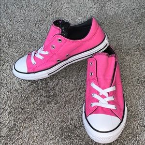 Pink converse
